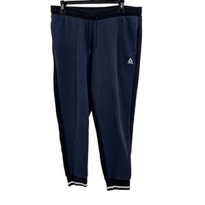 Reebok Sweatpants Blue‎ Black Size Medium